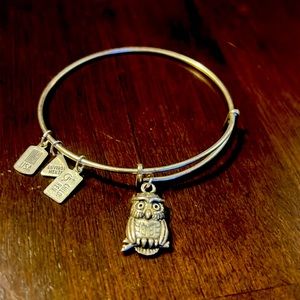 🦉RETIRED Owl Expandable Charity Bangle